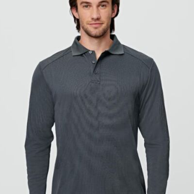 LUCKY BAMBOO LONG SLEEVE POLO Mens Thumbnail